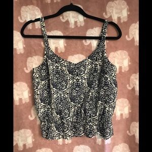 Dressy tank top shirt